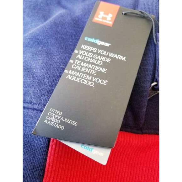 Under Armour Men's UA USA Cold Gear Zip up Jacket United States Of America Patch - Picture 5 of 6